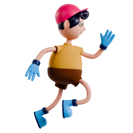 Sprinting Champion  3D Icon