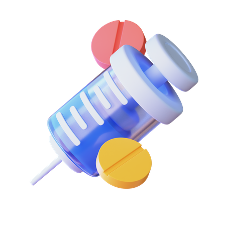 Spritze  3D Icon