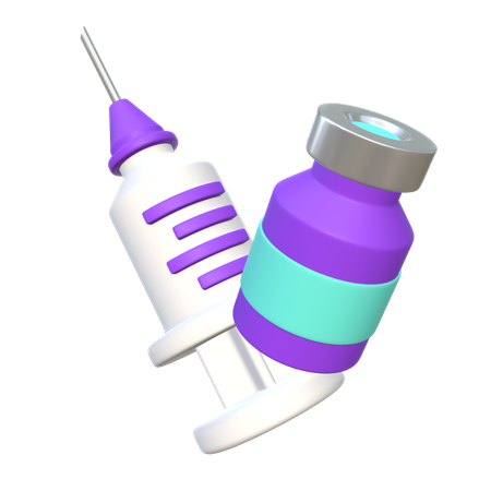 Spritze  3D Icon