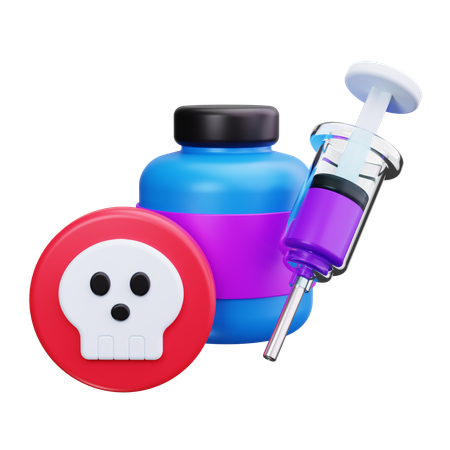 Spritze Posion  3D Icon