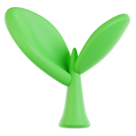 Sprout  3D Icon