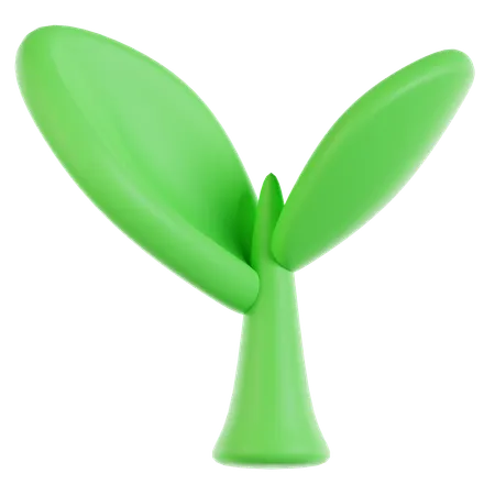 Sprout  3D Icon