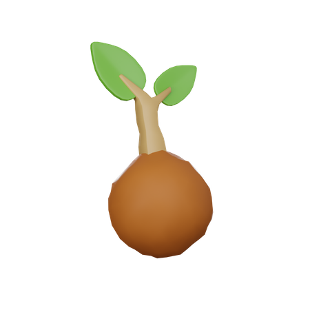 Sprout  3D Icon