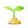3d sprout