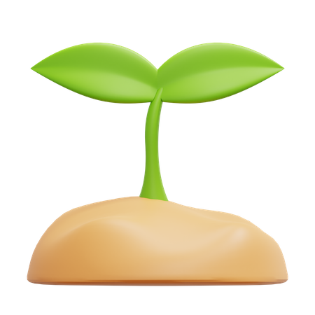 Sprout 3D Icon