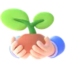 Sprout In Hand