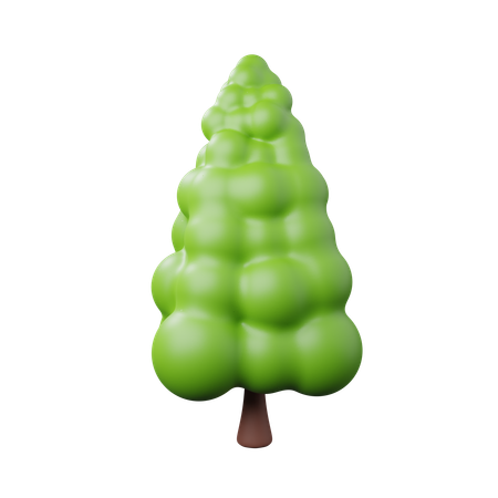 Spruce Tree  3D Icon