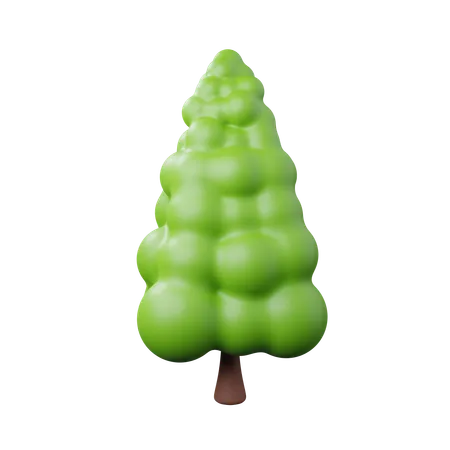 Spruce Tree  3D Icon