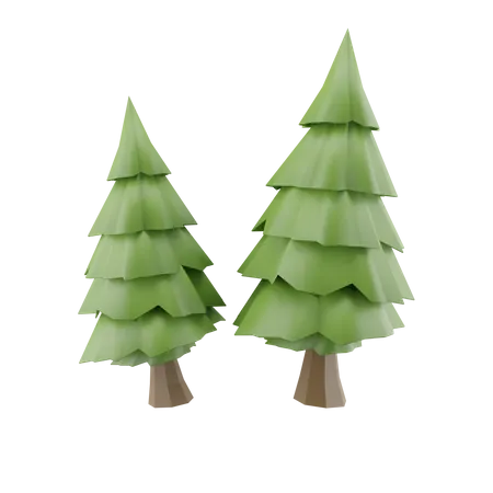 Spruce Tree  3D Icon
