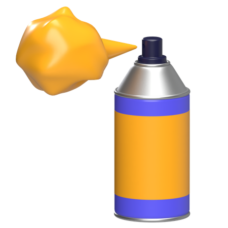 Sprühfarbe  3D Icon