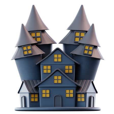 Spukhaus  3D Icon