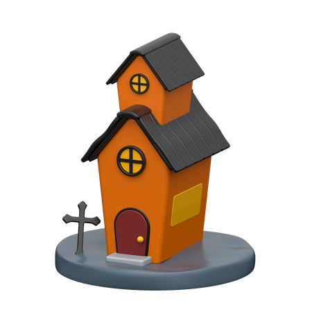 Spukhaus  3D Icon