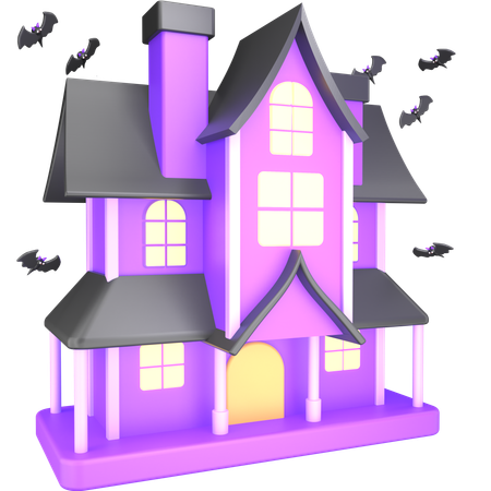 Spukhaus  3D Icon