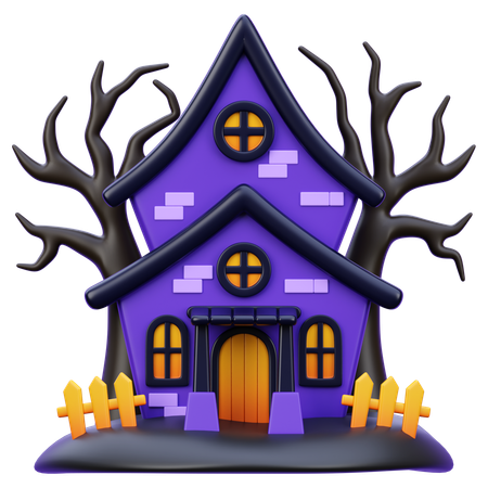 Spukhaus  3D Icon