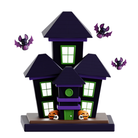 Spukhaus  3D Icon