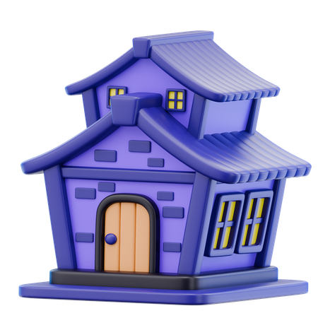 Spukhaus  3D Icon