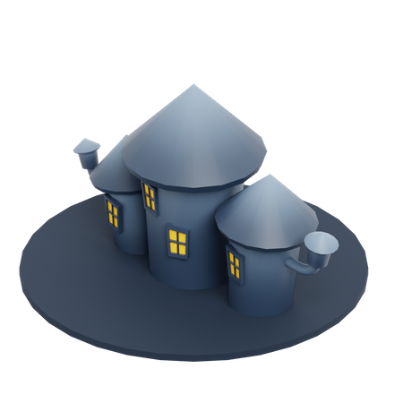Spukhaus  3D Icon