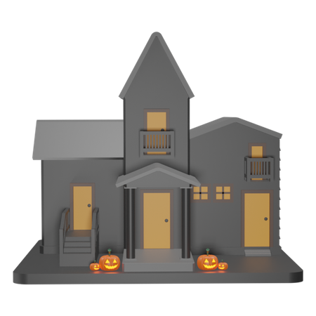 Spukhaus  3D Icon