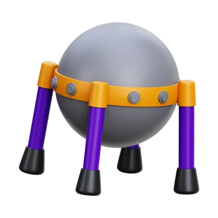 Sputnik  3D Icon