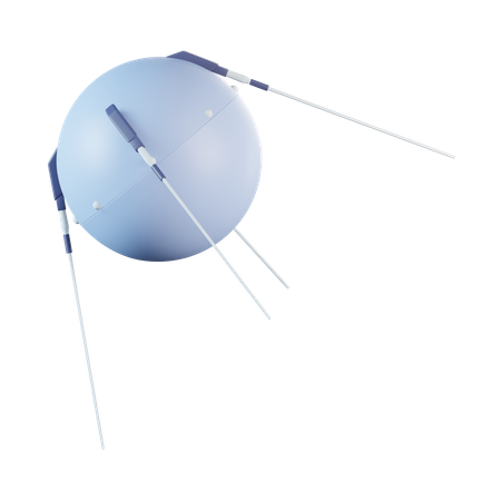 Sputnik  3D Icon