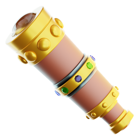 Spyglass  3D Icon