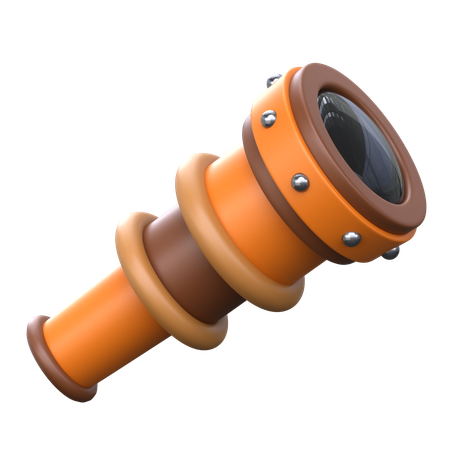 Spyglass  3D Icon