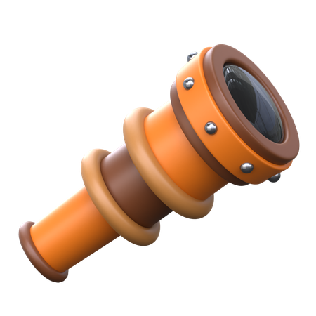 Spyglass  3D Icon