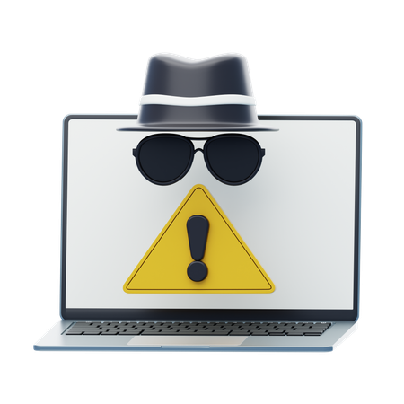 Spyware  3D Icon