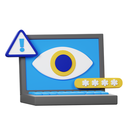 Spyware  3D Icon