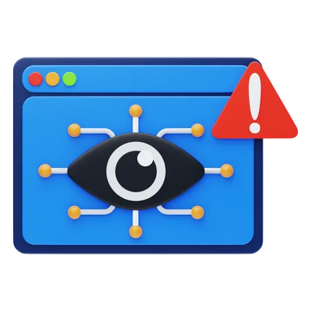 Spyware  3D Icon