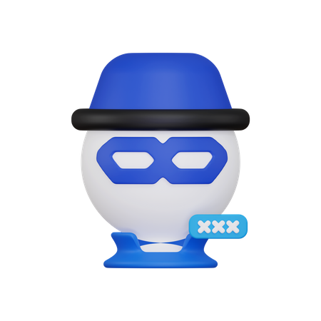 Spyware  3D Icon