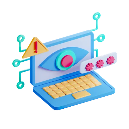 Spyware  3D Icon