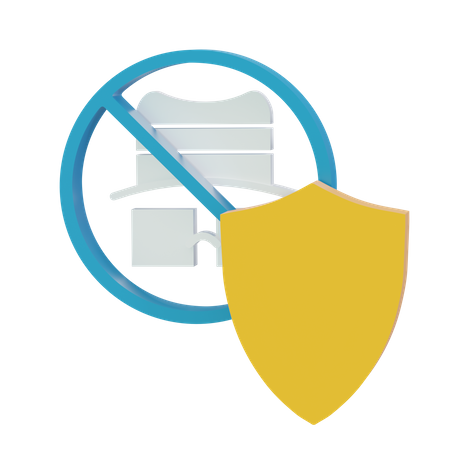 Spyware Protection  3D Icon