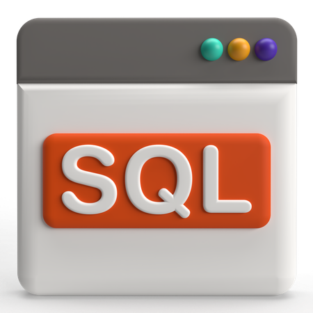 SQL  3D Icon