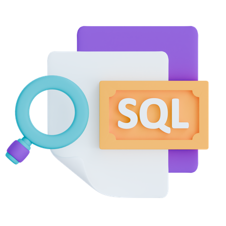 SQL  3D Icon