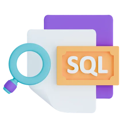 SQL  3D Icon