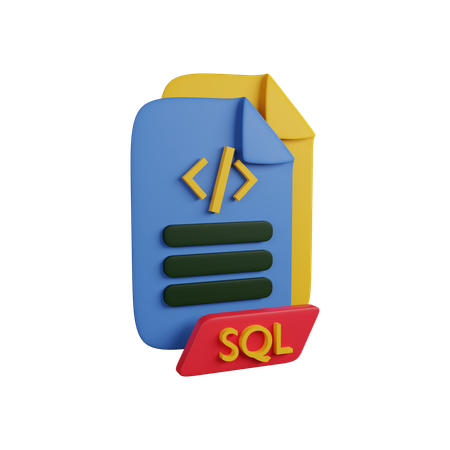 SQL  3D Icon