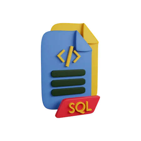 SQL  3D Icon