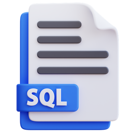 Sql  3D Icon