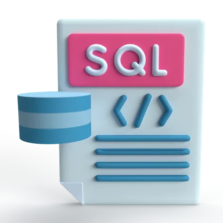 SQL  3D Icon