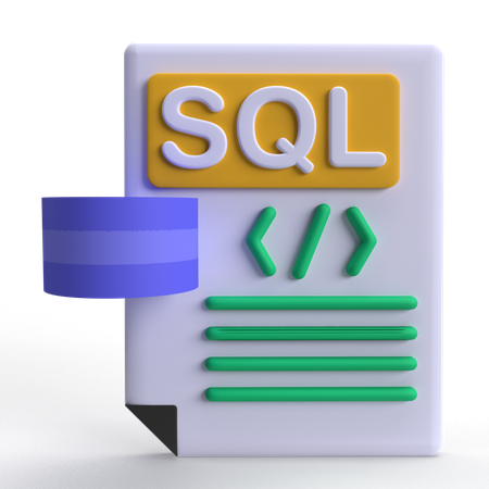 SQL  3D Icon