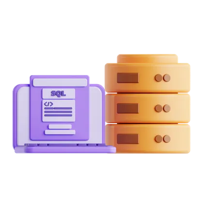 SQL-Befehle  3D Icon