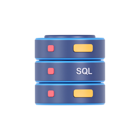 Servidor SQL  3D Icon