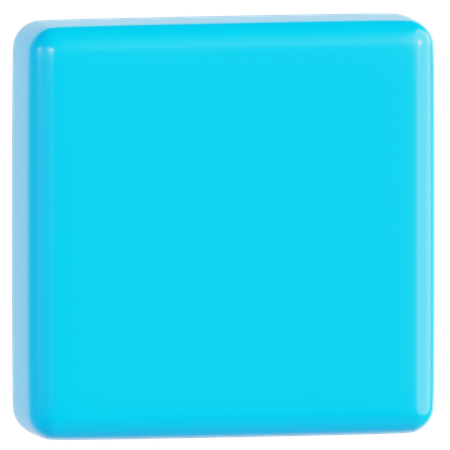 Square  3D Icon