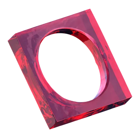Square  3D Icon