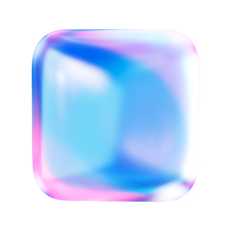 Square  3D Icon