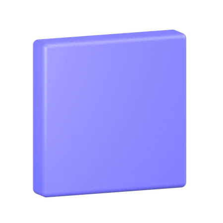 Square  3D Icon