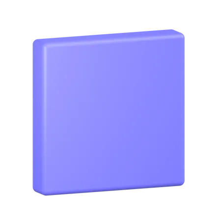 Square  3D Icon