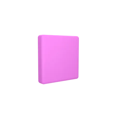 Square  3D Icon