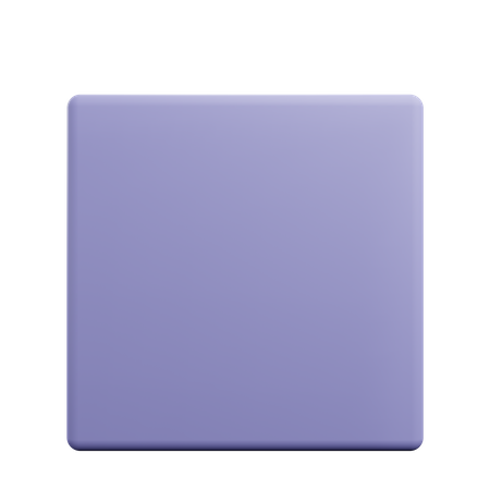 Square  3D Icon